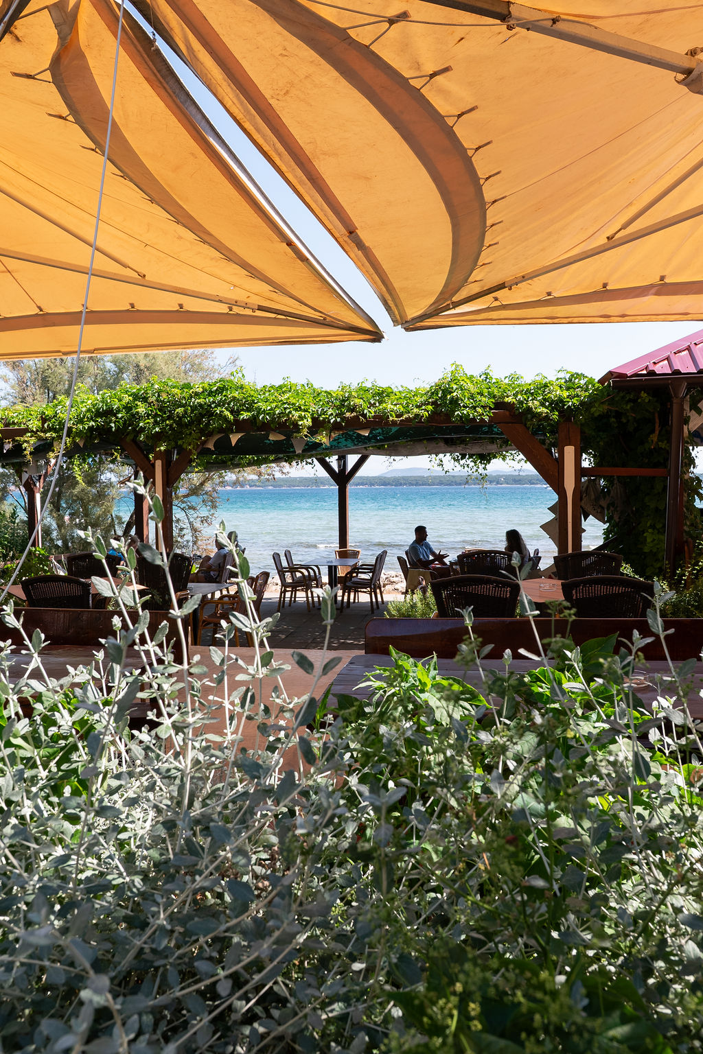 Hidden seaside restaurant in Croatia