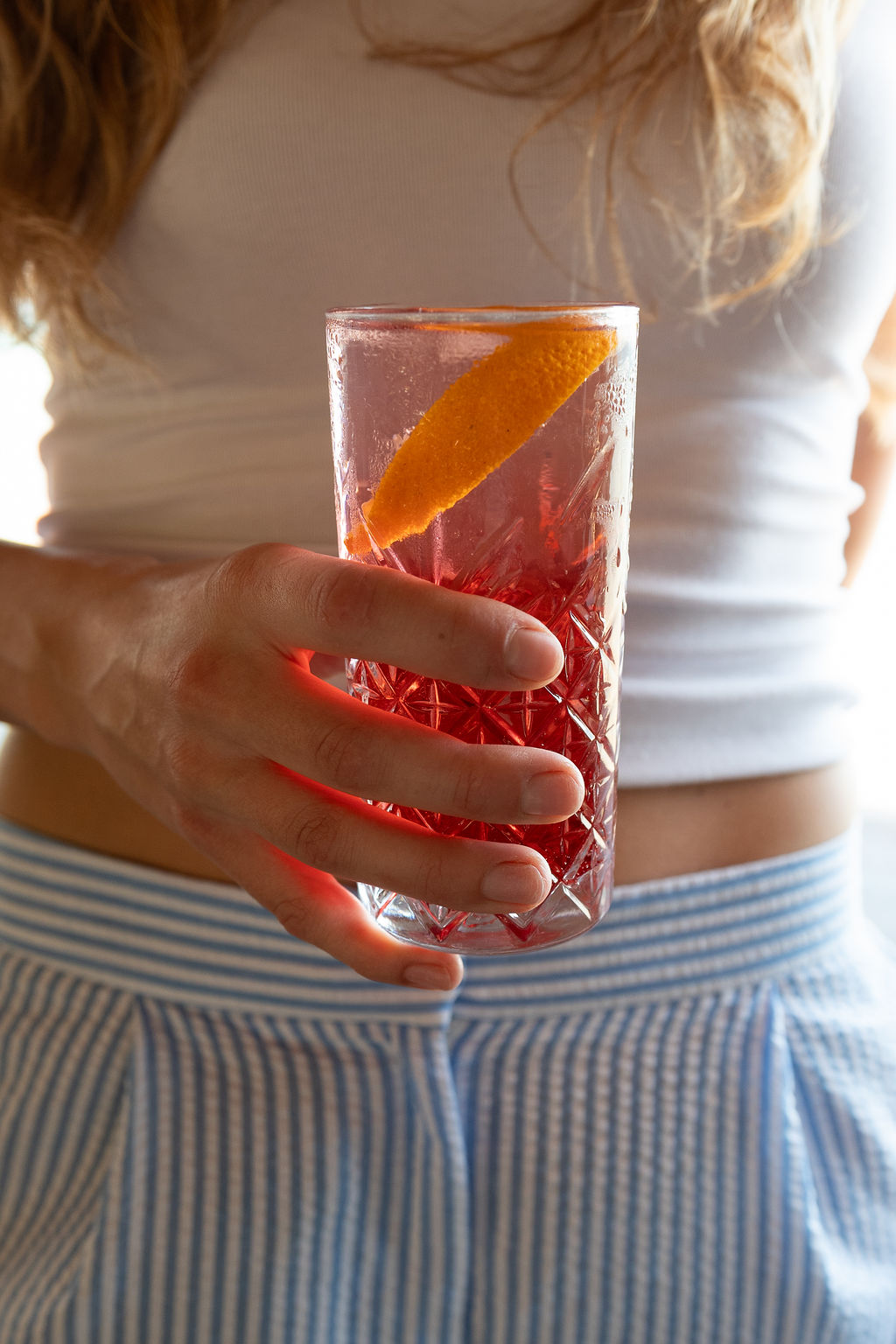 Refreshing cocktail at Restaurant & Beach Bar Bartovica